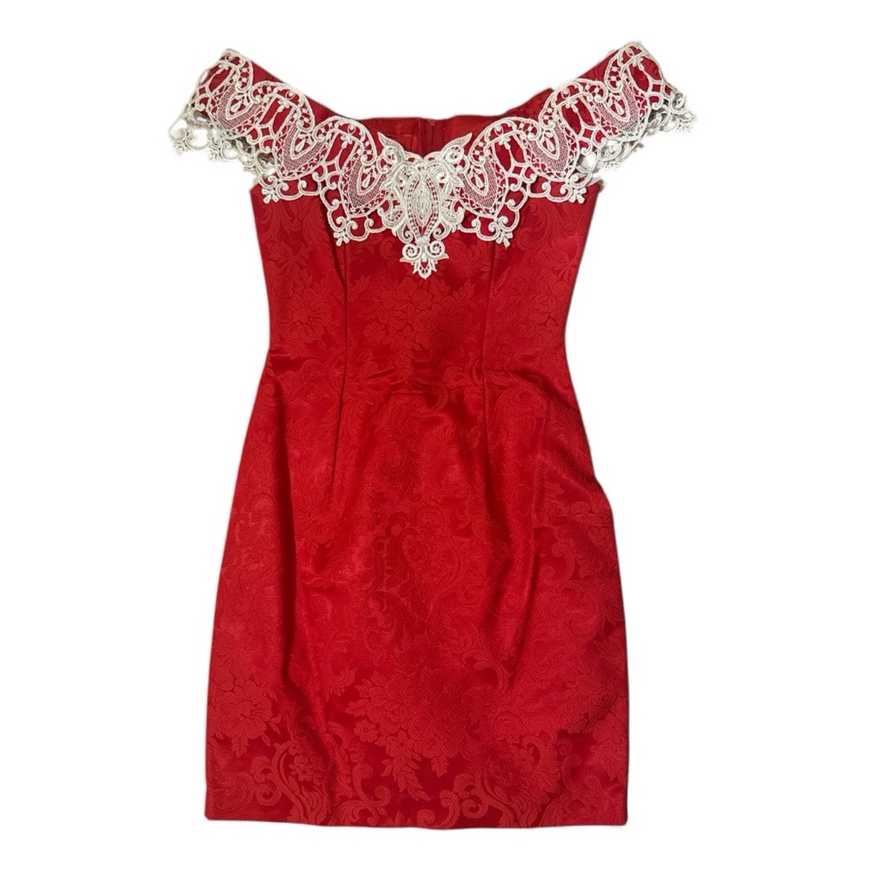 Vintage Jessica McClintock Gunne Sax Holiday Dress